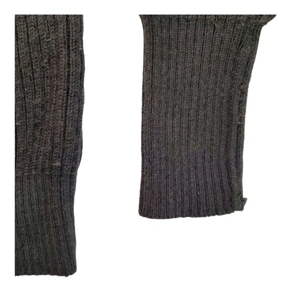 Military Sweater Men's 42 Green 100% Wool Pullover Commando Vintage Long Sleeve - Picture 10 of 15